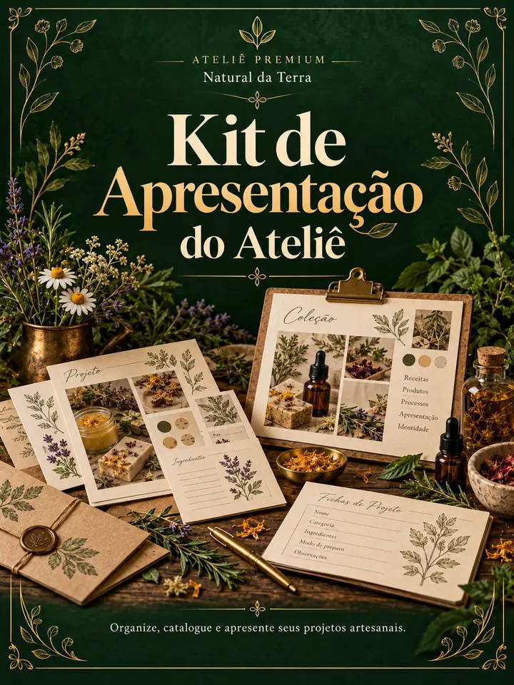 Capa Kit de Apresentação do Ateliê